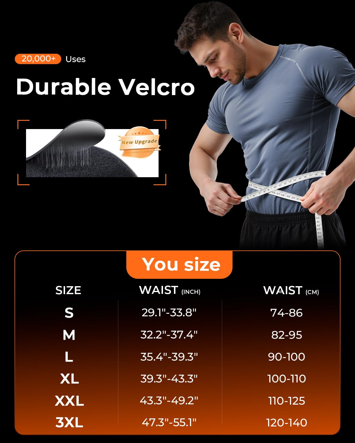 Ultra Breathable Work Back Brace for Men & Women [Upgraded Medical-Grade Support