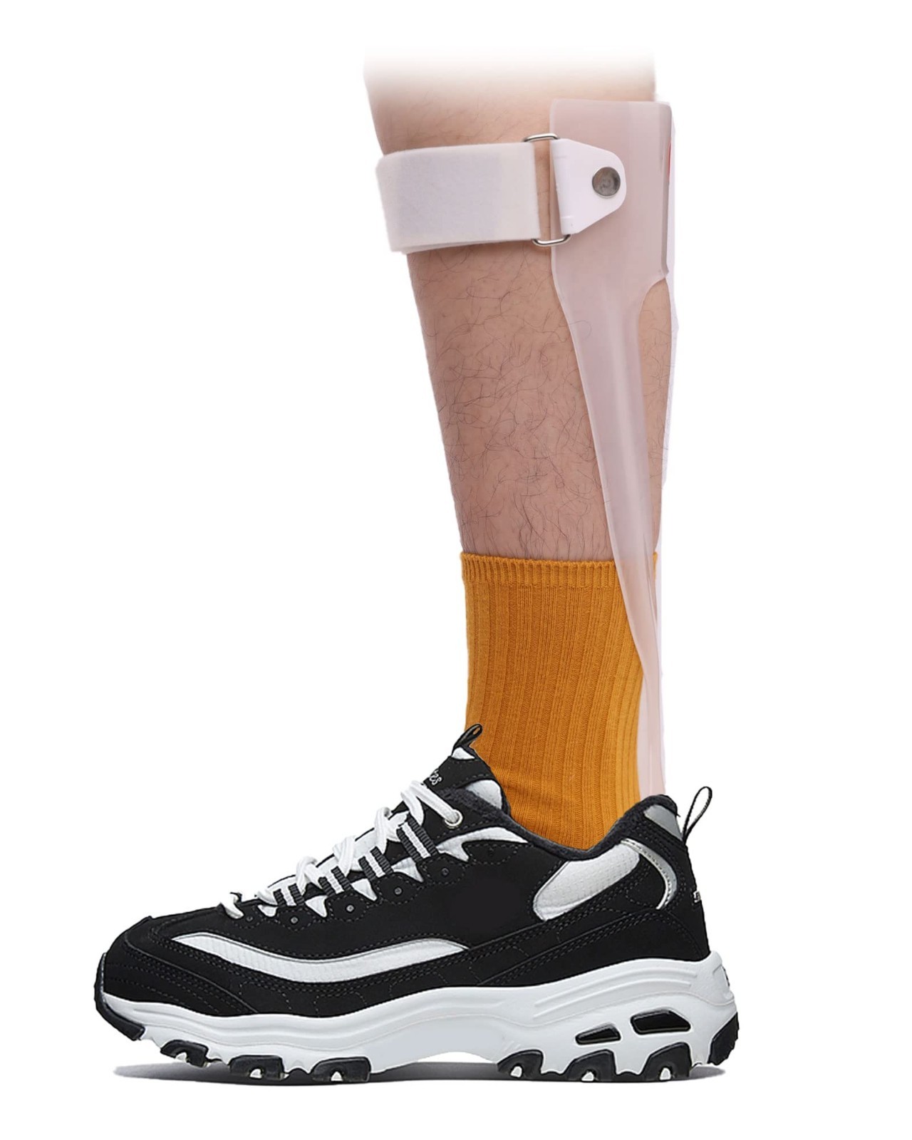 Shuyan Jiao AFO Foot Drop Brace with Shoes for Stroke Hemiplegia Classic XL-Left