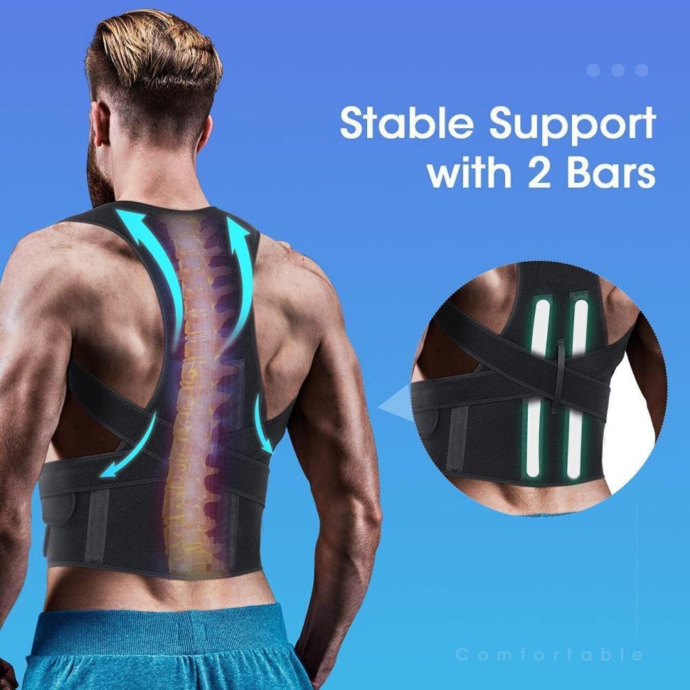 Adjustable Corrector De Postura Lumbar Back Brace Support Posture Corrector