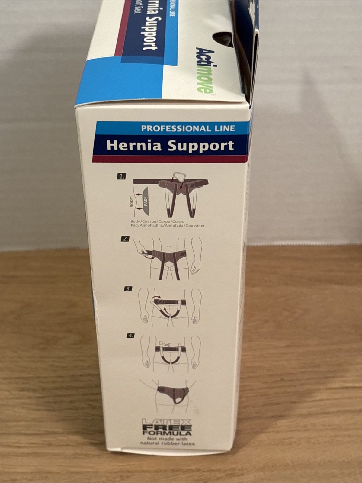 Actimove ~ Hernia Support Belt sz Medium 35″ – 41″ – 74559-11 *BRAND NEW in BOX!