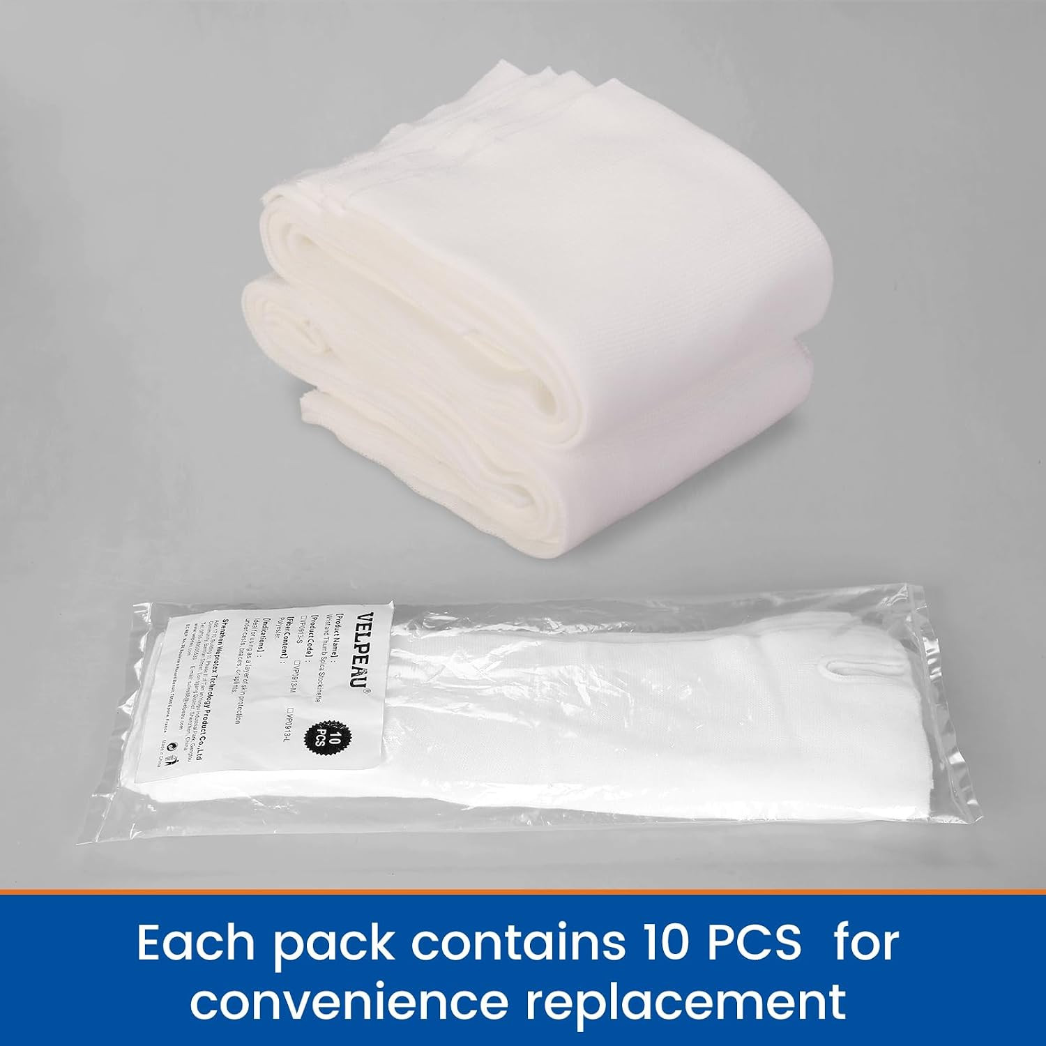 Hand Socks for Splint (Pack of 10) Wrist and Thumb Spica Wrap Liner,Arm Cast …