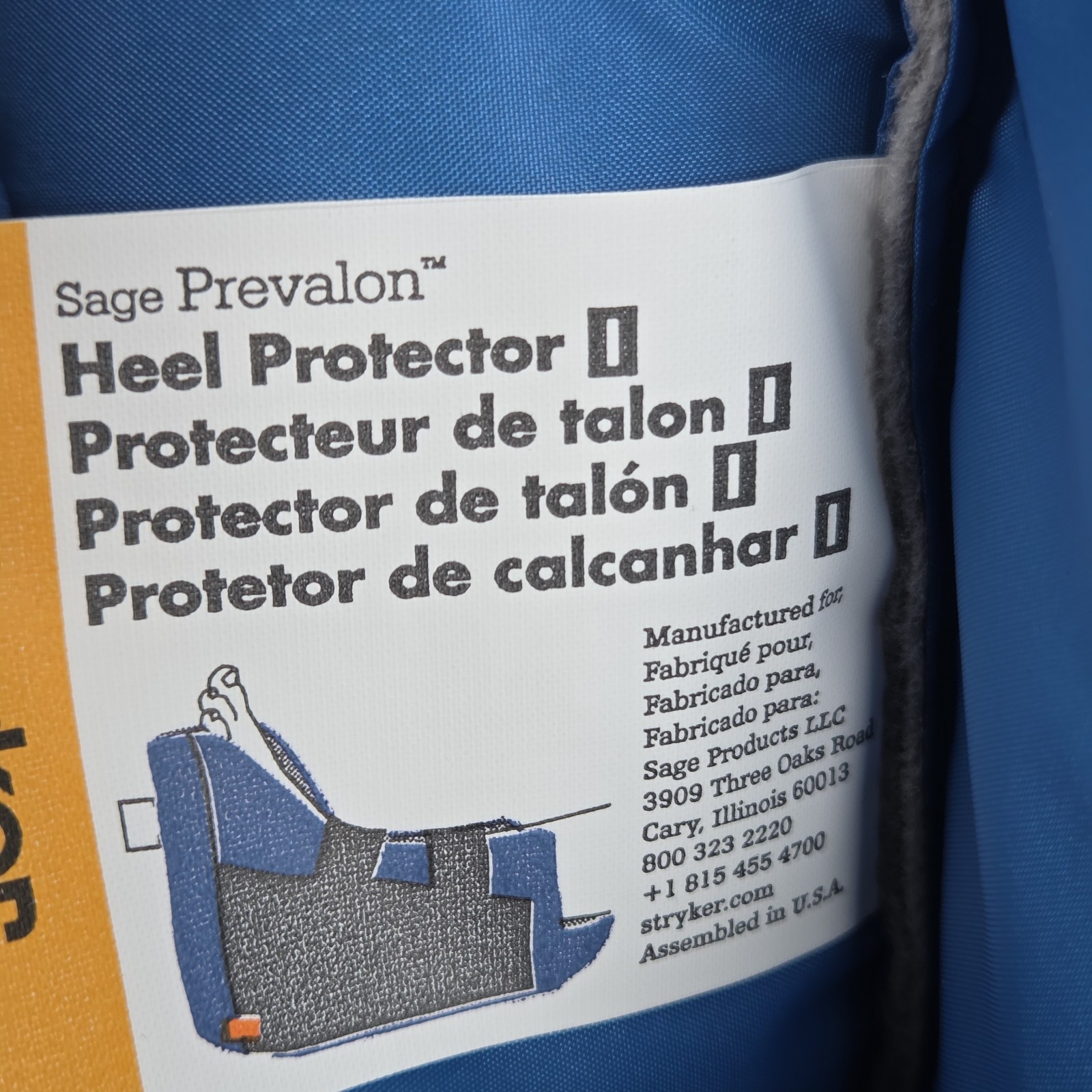PREVALON HEEL PROTECTOR 7305 ONE SIZE PAIR
