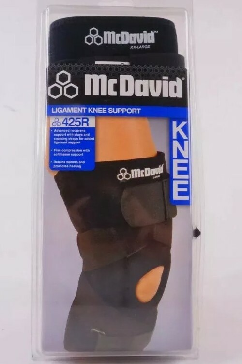 McDavid Knee Support With Cross Straps-425R Adult/ Size XX-Large