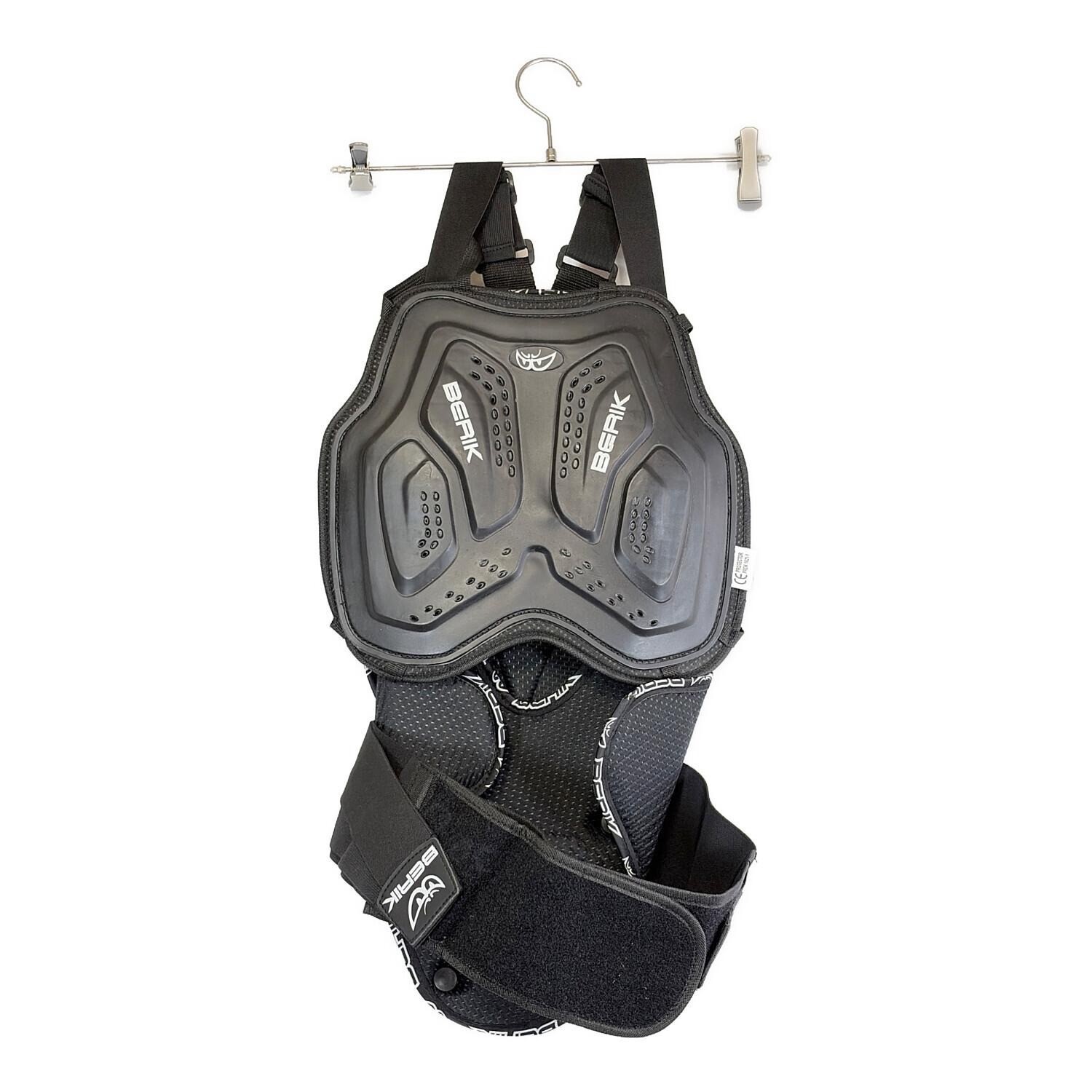 BERIK Protector Set Black Chest Back Spine Protector Motorcycle Riding Used