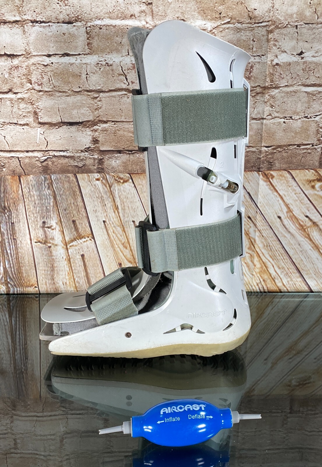 Aircast FP Walker Small Foam Pneumatic Ankle Walking Boot Air Cast Brace Support