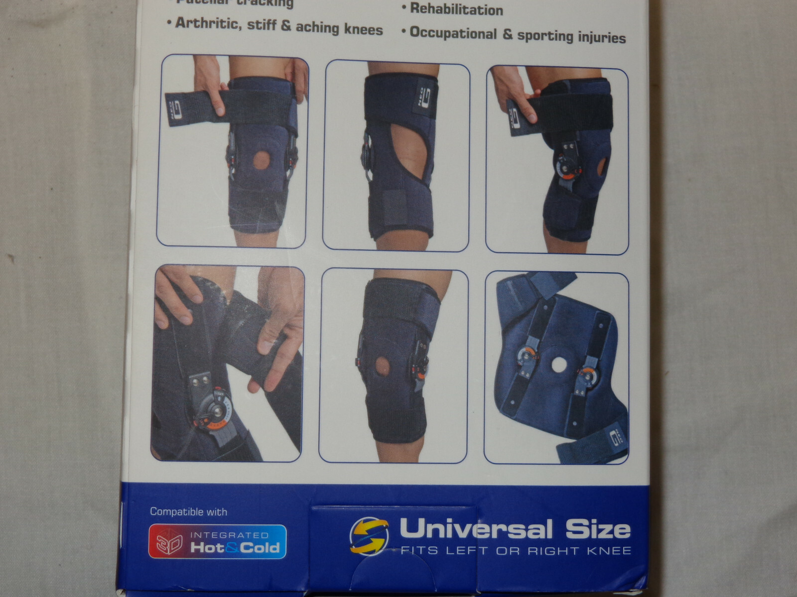 Adjusta Fit. Neo G Hinged Knee Brace .