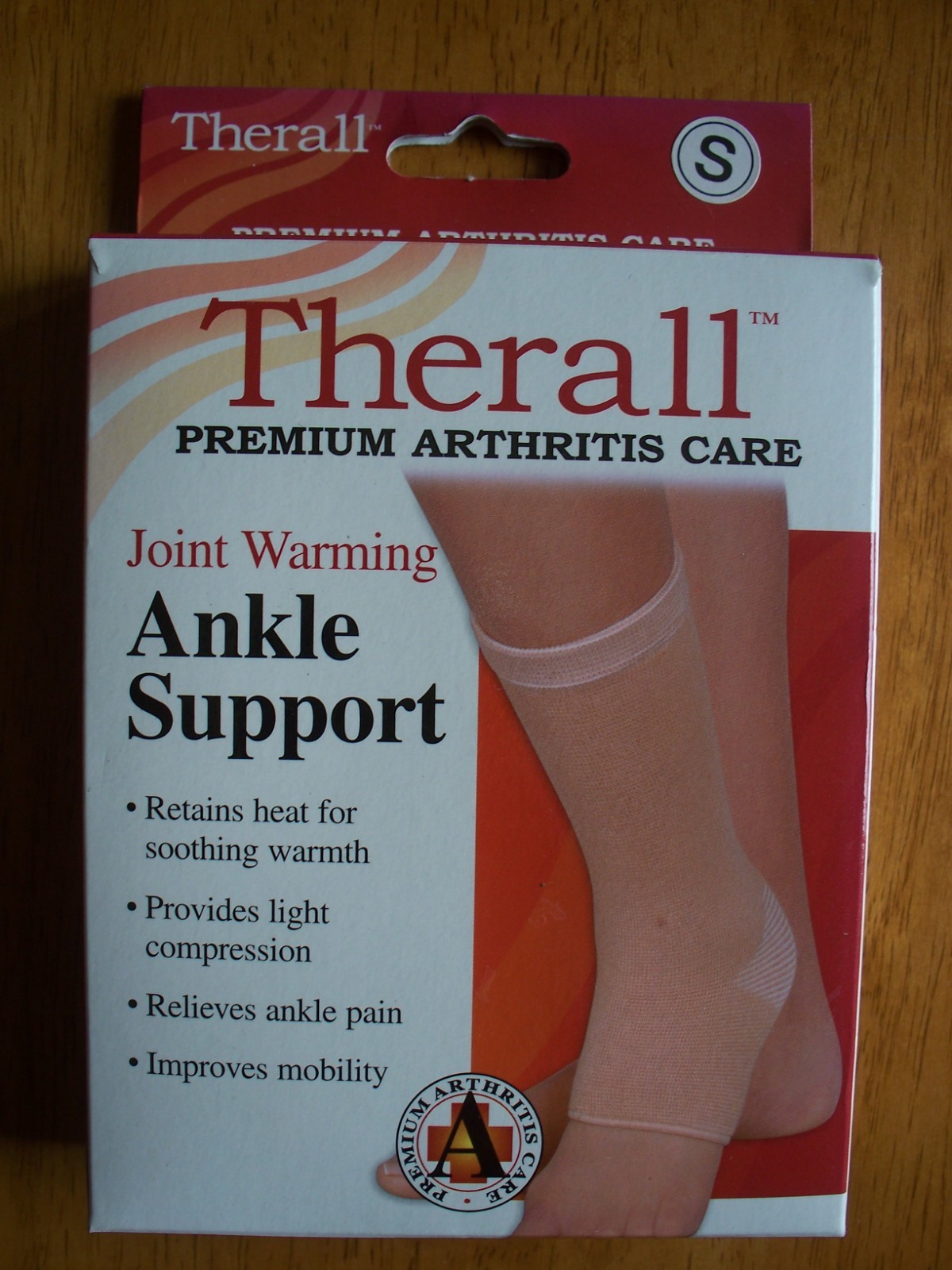 Therall Ankle Support, FLA Orthopedics, Small, Joint Warming, New in Pkg