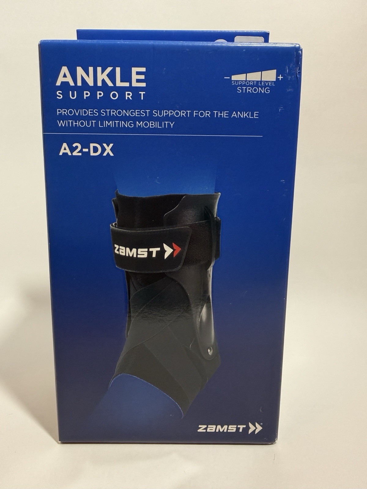 Zamst A2 DX Ankle Brace Medium Left Orthopedic Support for High Ankle Sprain NEW