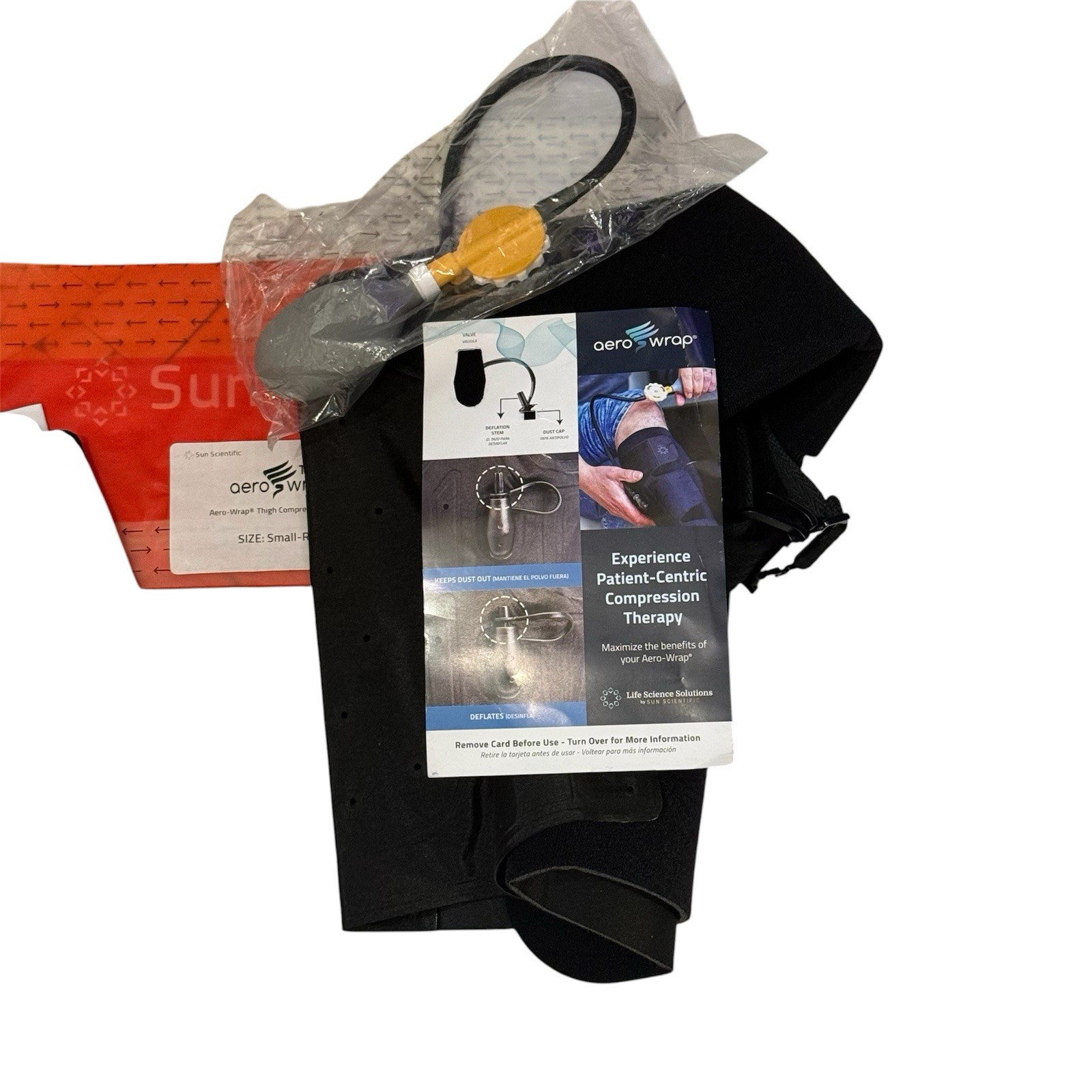 Sun Scientific aero Wrap Thigh Compression System – Size: Small Right Thigh