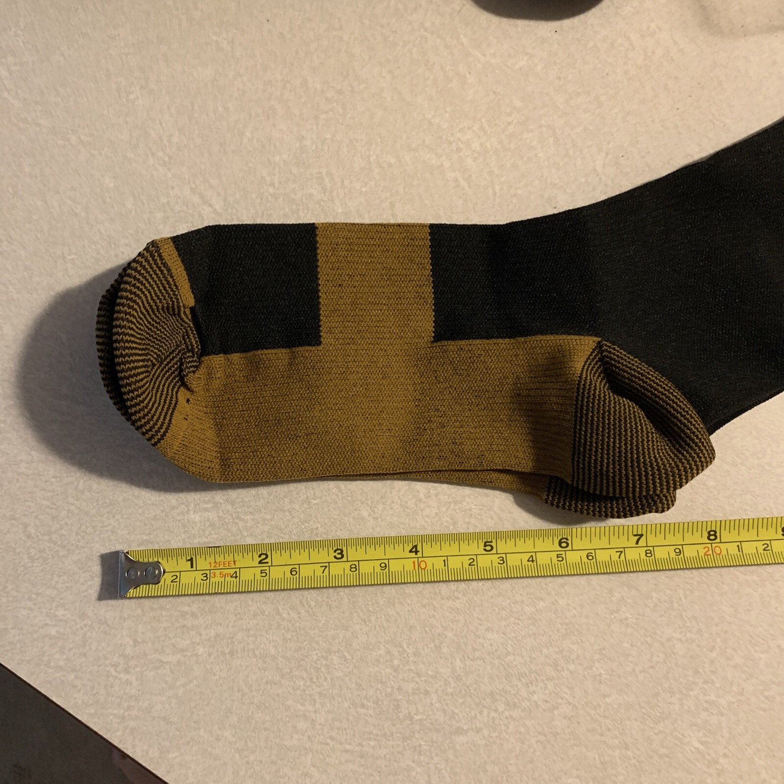 3 Pair black Compression Socks Support S/M