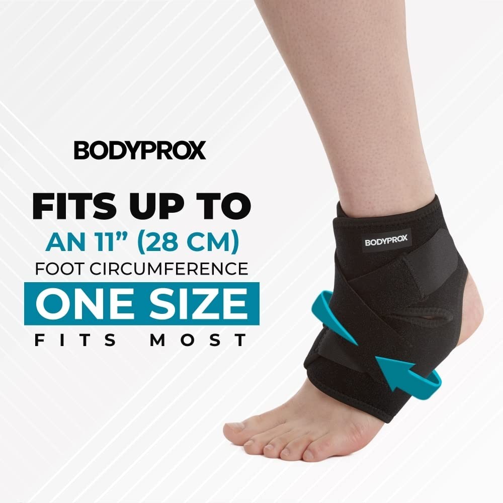 Bodyprox Ankle Brace for Women and Man, Ankle Compression Sleeve, Ankle Support