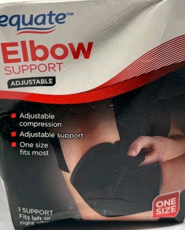 Equate Elbow Support Adjustable, 1 Support (Damaged Box)