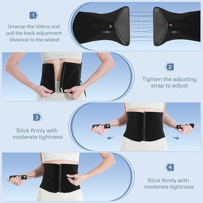 Back Support Waist Trimmer Belt