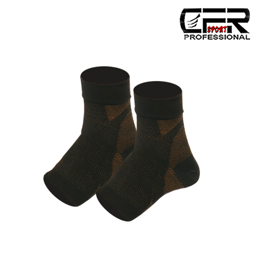 Copper Compression Socks Plantar Fasciitis Arch Ankle Foot Pain Sleeve Support