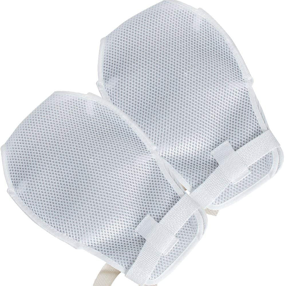 1 Pair Hands Finger Control Mitts Dementia Safety Restraint Gloves Hand Infectio