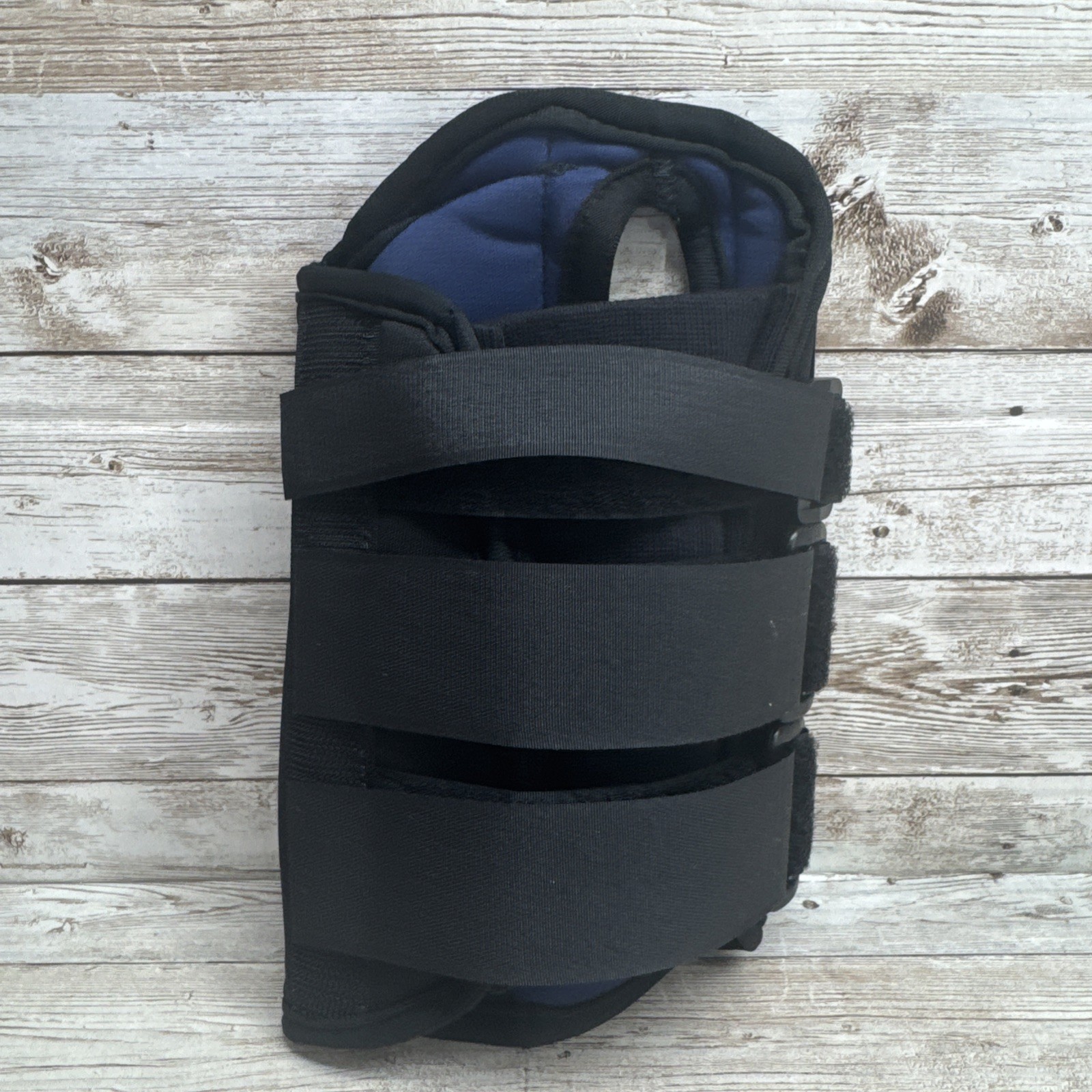 DeRoyal Black Left Wrist Splint Size: X-Large 8 inch Loop Lock Closures NEW