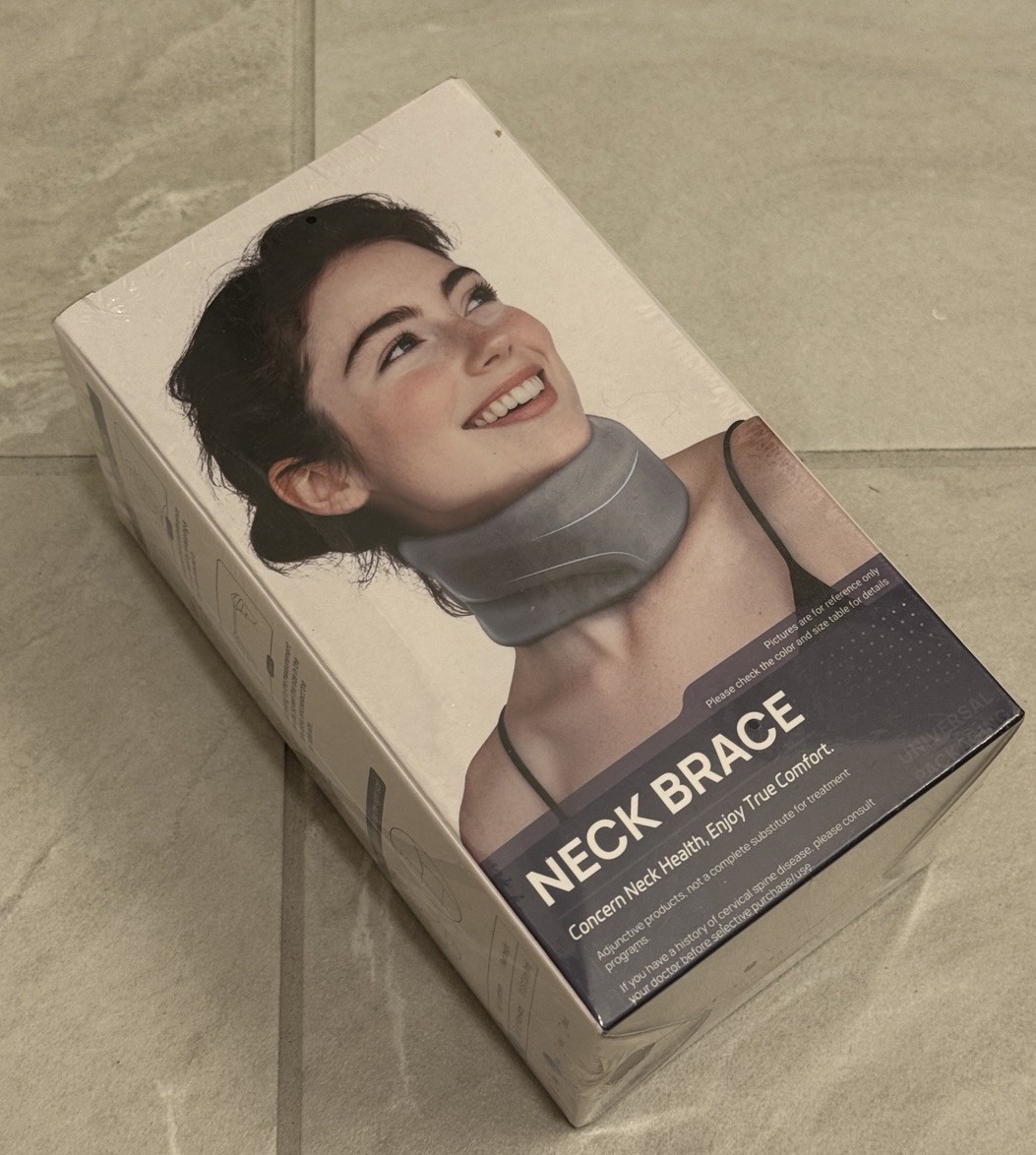 Women’s Gray Cervical Collar Neck Brace NIB