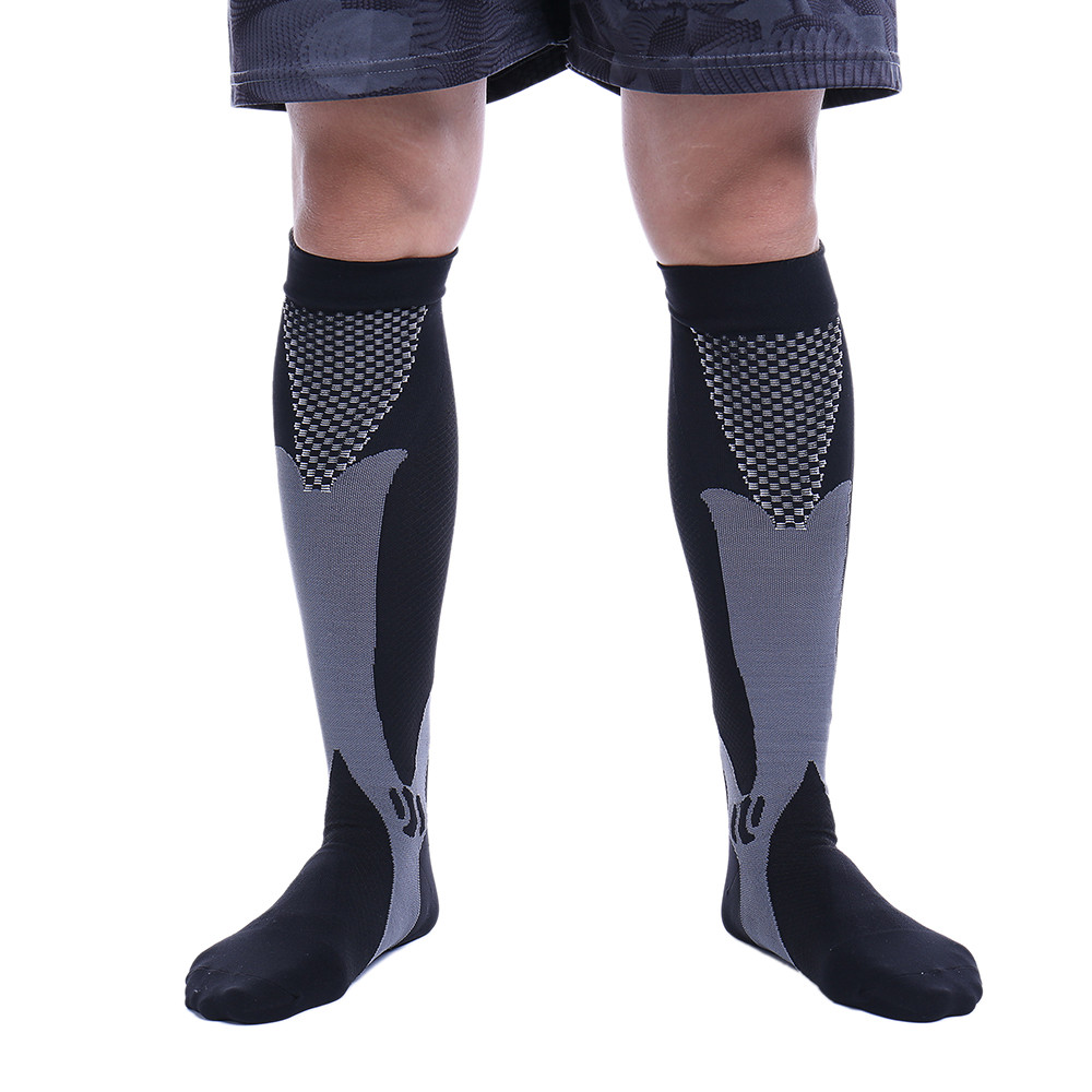 1-3 Pairs Copper Compression Socks 20-30mmHg Graduated Support Mens Womens S-XL