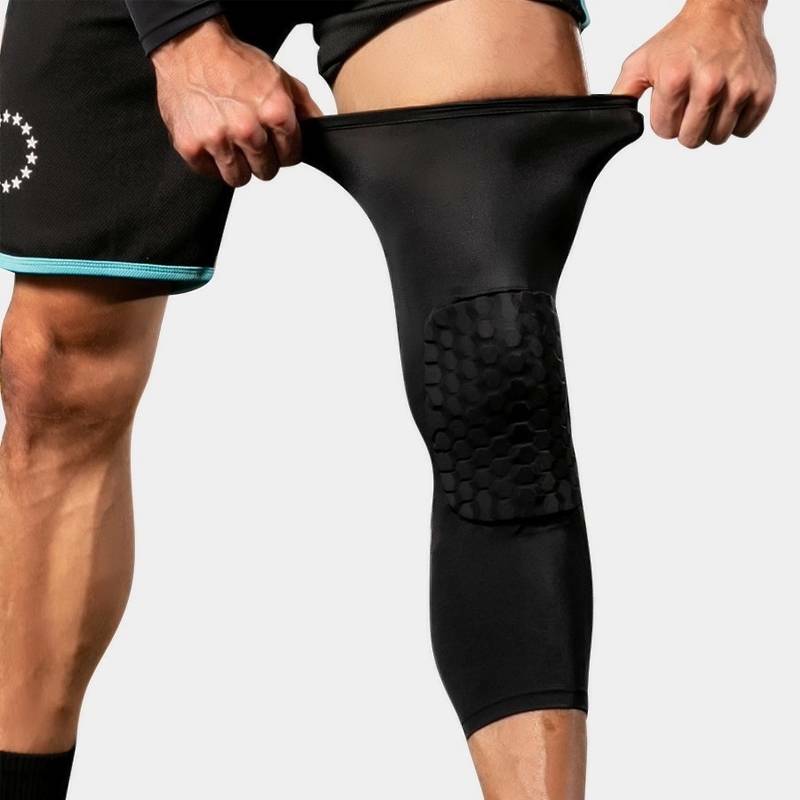 Knee Support Pads Leg Compression Sleeve Honeycomb Protective Guard Sports