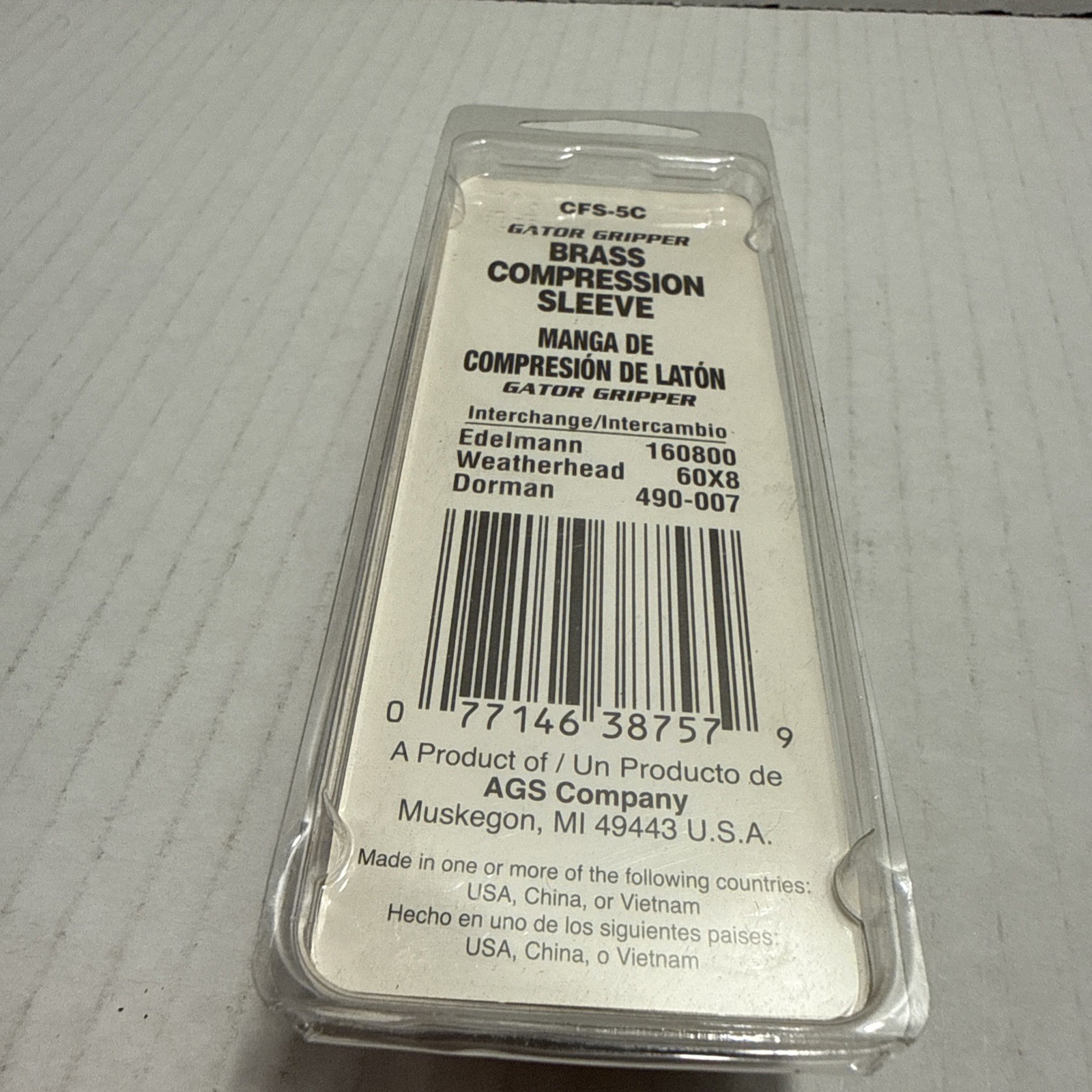SHIPSN24HOURS-AGS CFS-5C Compression Sleeve(BRAND NEW)