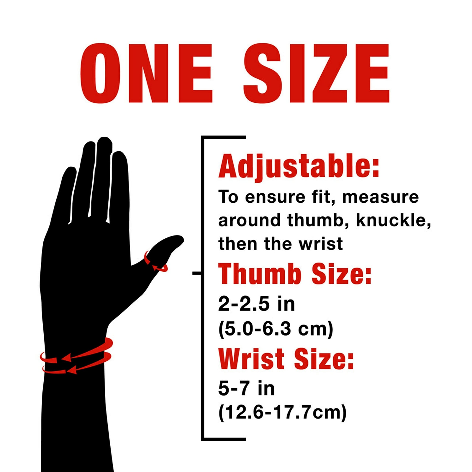 ACE Adjustable Thumb Stabilizer Orthopedic Support for Sore Weak Injured Thumbs