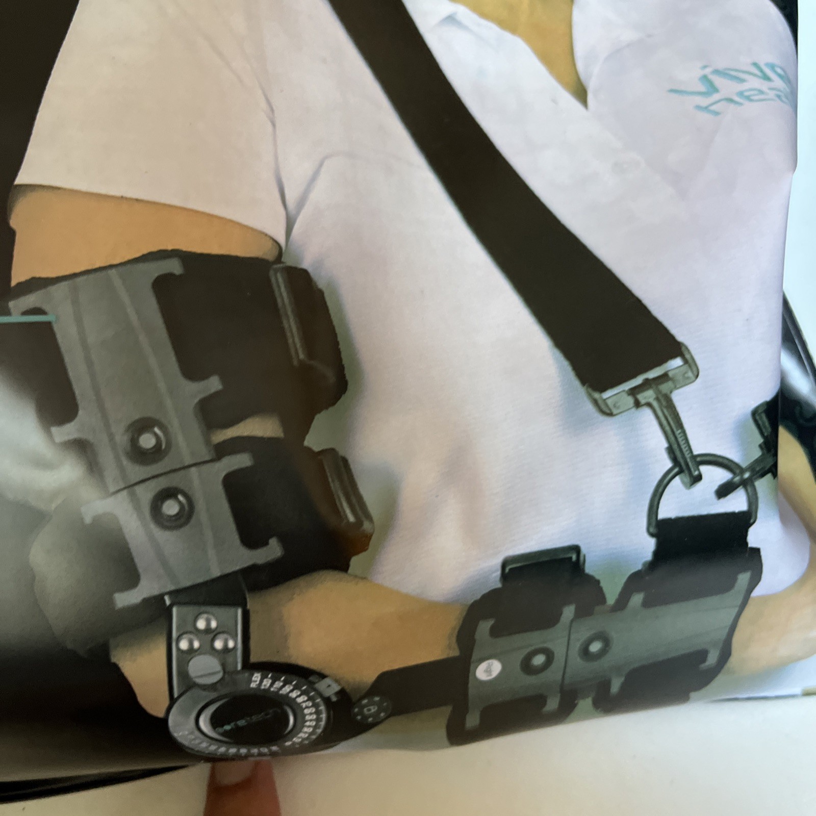 NEW CoreTech Adjustable Hinged Elbow Brace – Right- ROM Brace, Stabilizer Splint