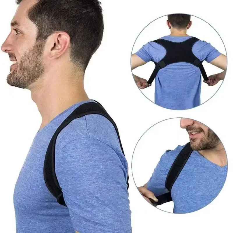 Adjustable Posture Corrector Back Shoulder Support Correct Brace Belt Men Women