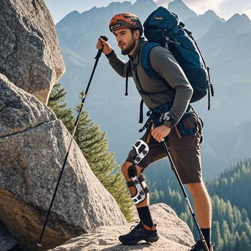 Dual Unloader Knee Brace for ACL, PCL, Osteoarthritis & Meniscus Support