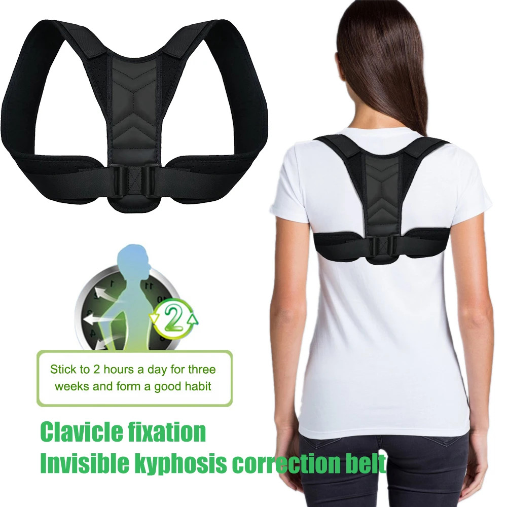 1PC Posture Corrector for Men Women, Comfortable Adjustable Back Brace