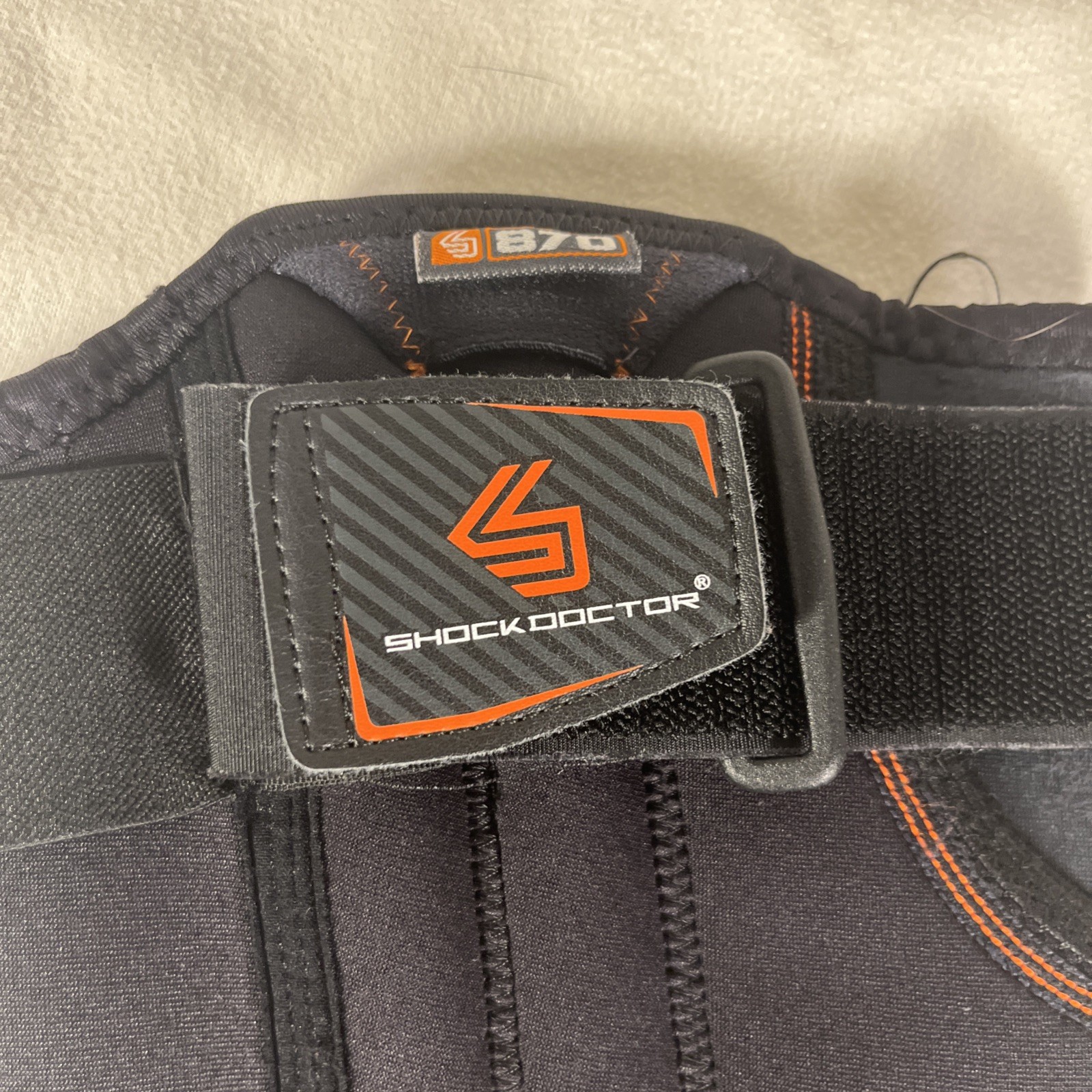 Shock Doctor Knee Support Brace with Dual Hinges – Black Level 2 (L) 870
