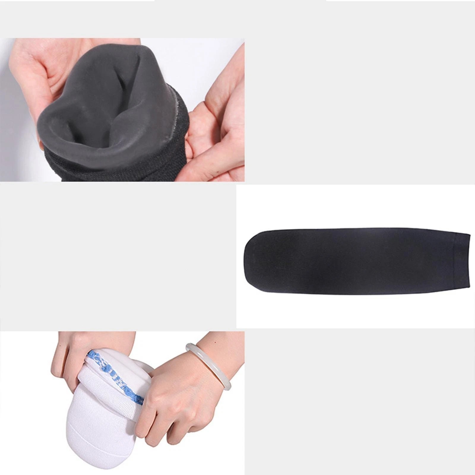Prosthetic Limb Sock Stump Sock Portable Daily Use below Knee Gel Sleeve Soft