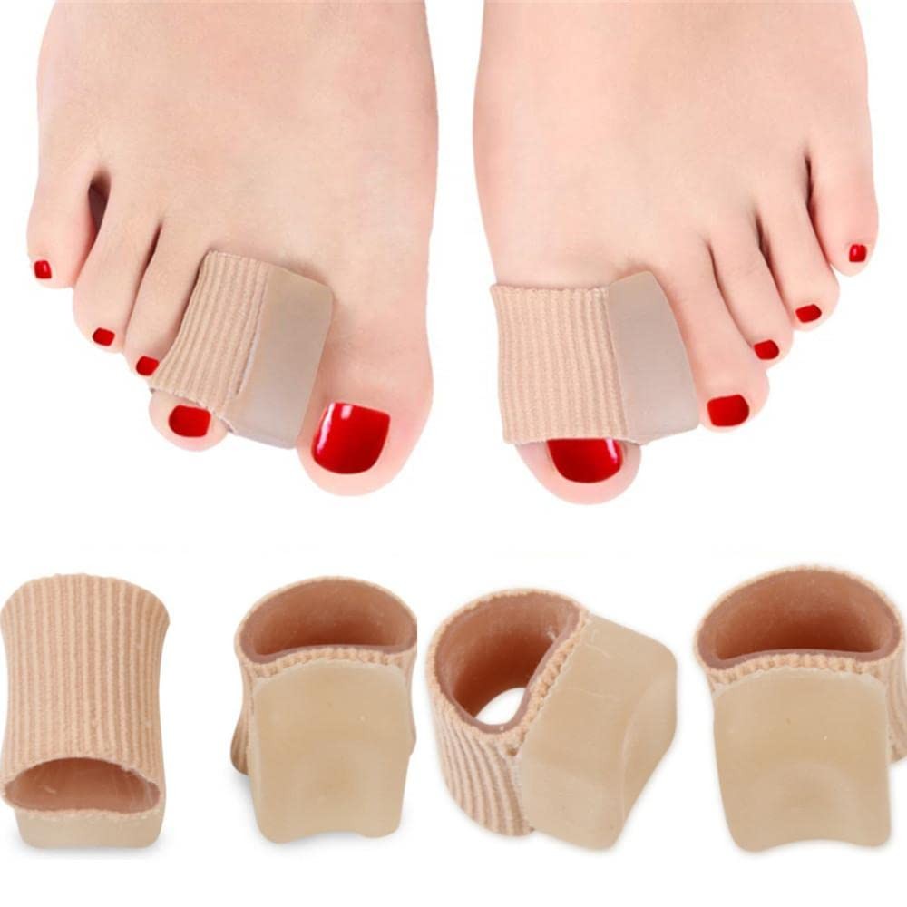 Gel toe splints (12 pcs) toe spreaders for hammer toes and bunions
