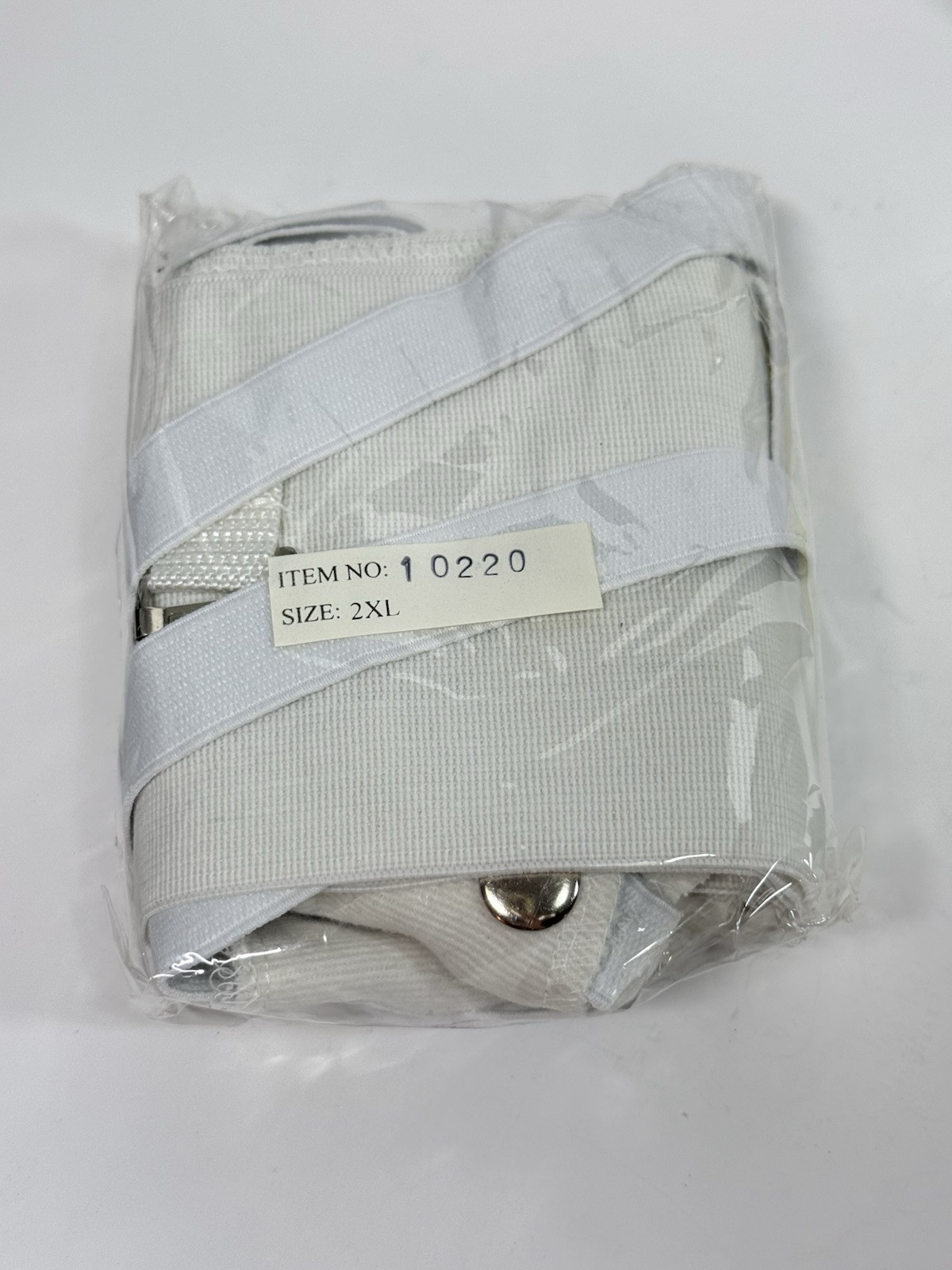 Bell-Horn Deluxe Woven Hernia Guard Support Belt Left Right Double Support XXL