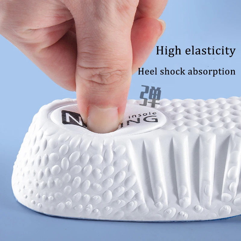 Memory Foam Height Increase Insoles Sneakers Heel Lift Shoe Pads for Men Women S