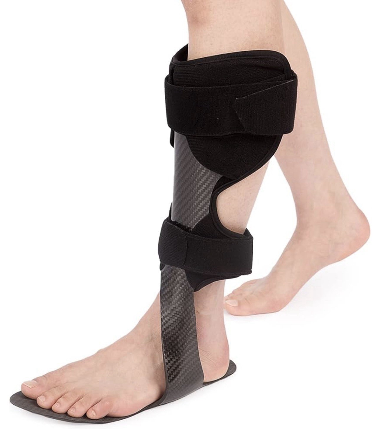 Carbon Fiber Ankle Foot Orthosis AFO Drop Foot Brace Support Small/R No Box