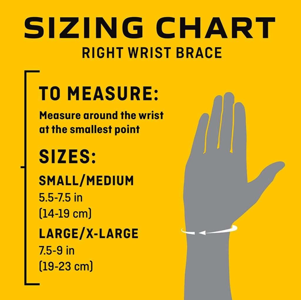 Futuro Deluxe Wrist Stabilizer, Left Hand Small/Medium