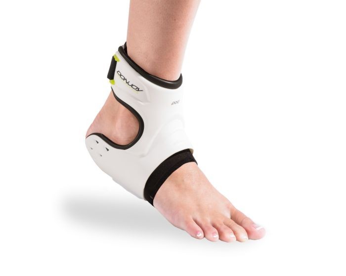 DONJOY-Pod® Right Ankle Brace, Sleek, Lightweight, White (OPEN BOX) See Descript