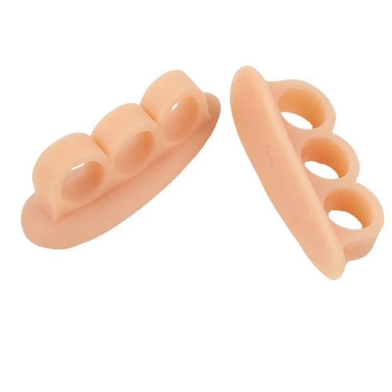 Hammer Toe Straightener Curled Toe Separator Gel Support Foot Pad 1 Pair