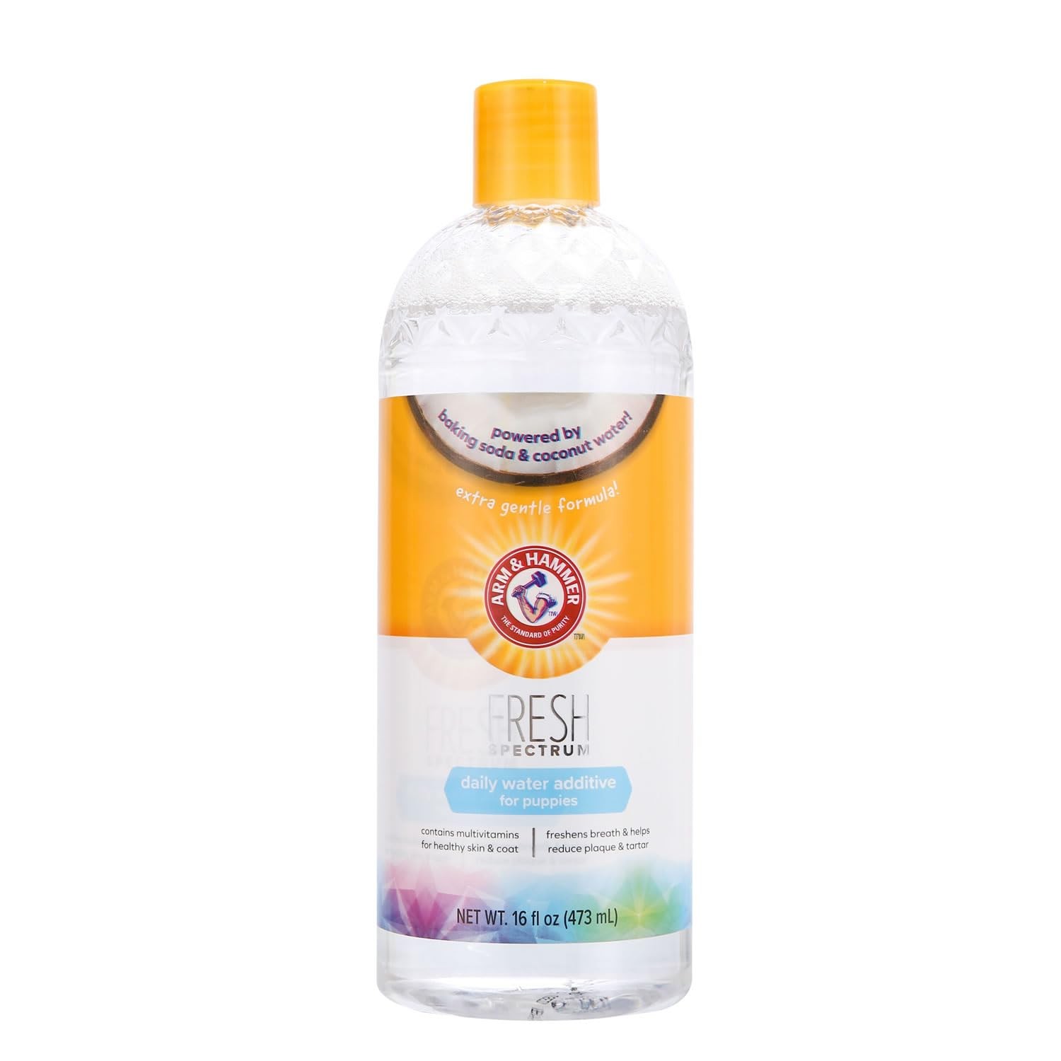 ARM & HAMMER Fresh Spectrum Coconut Mint Puppy Water Additive, 473ml, Best