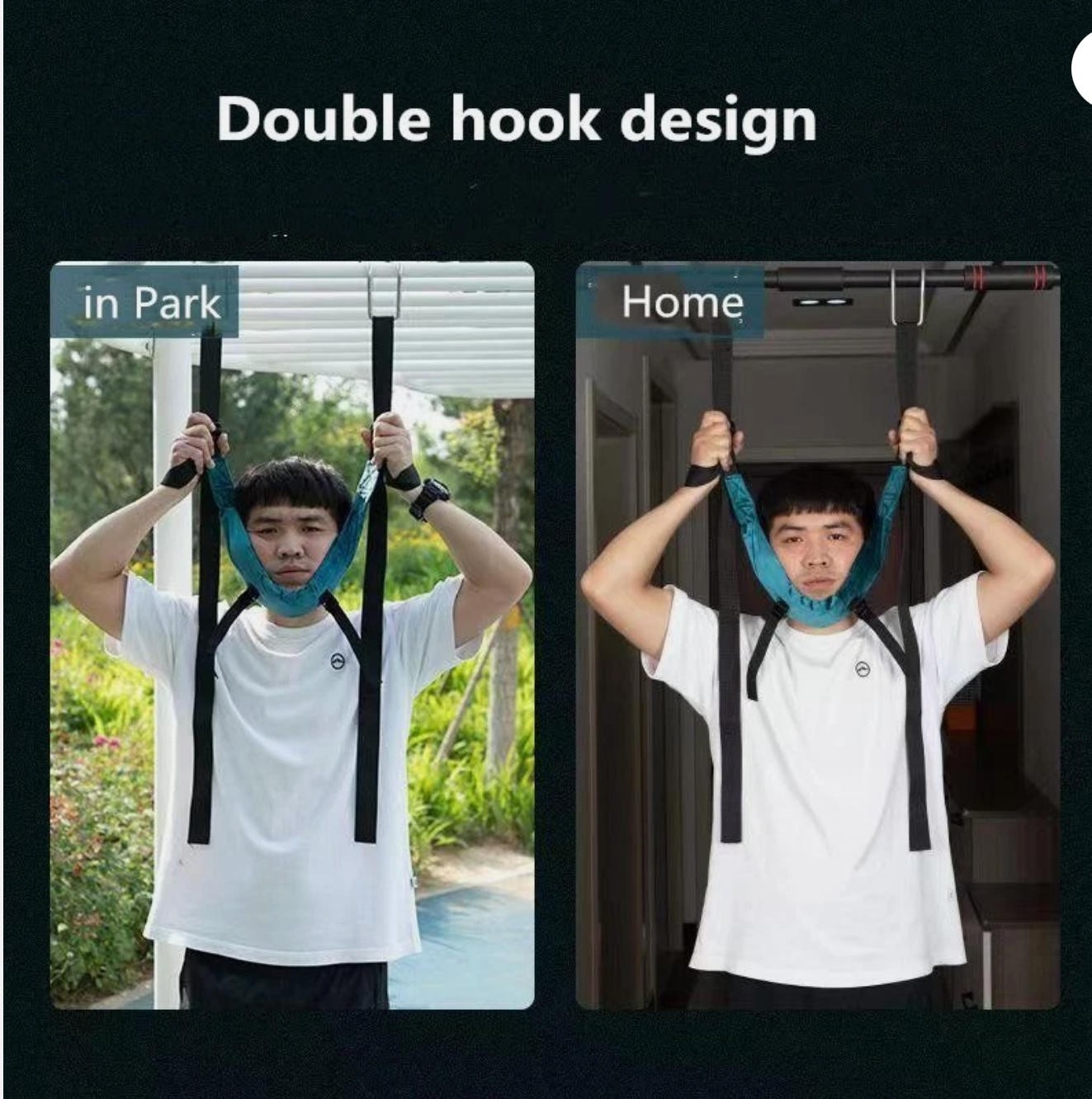 Cervical Neck Traction Belt Hanging Neck Stretching Spondylosis Treatment Device