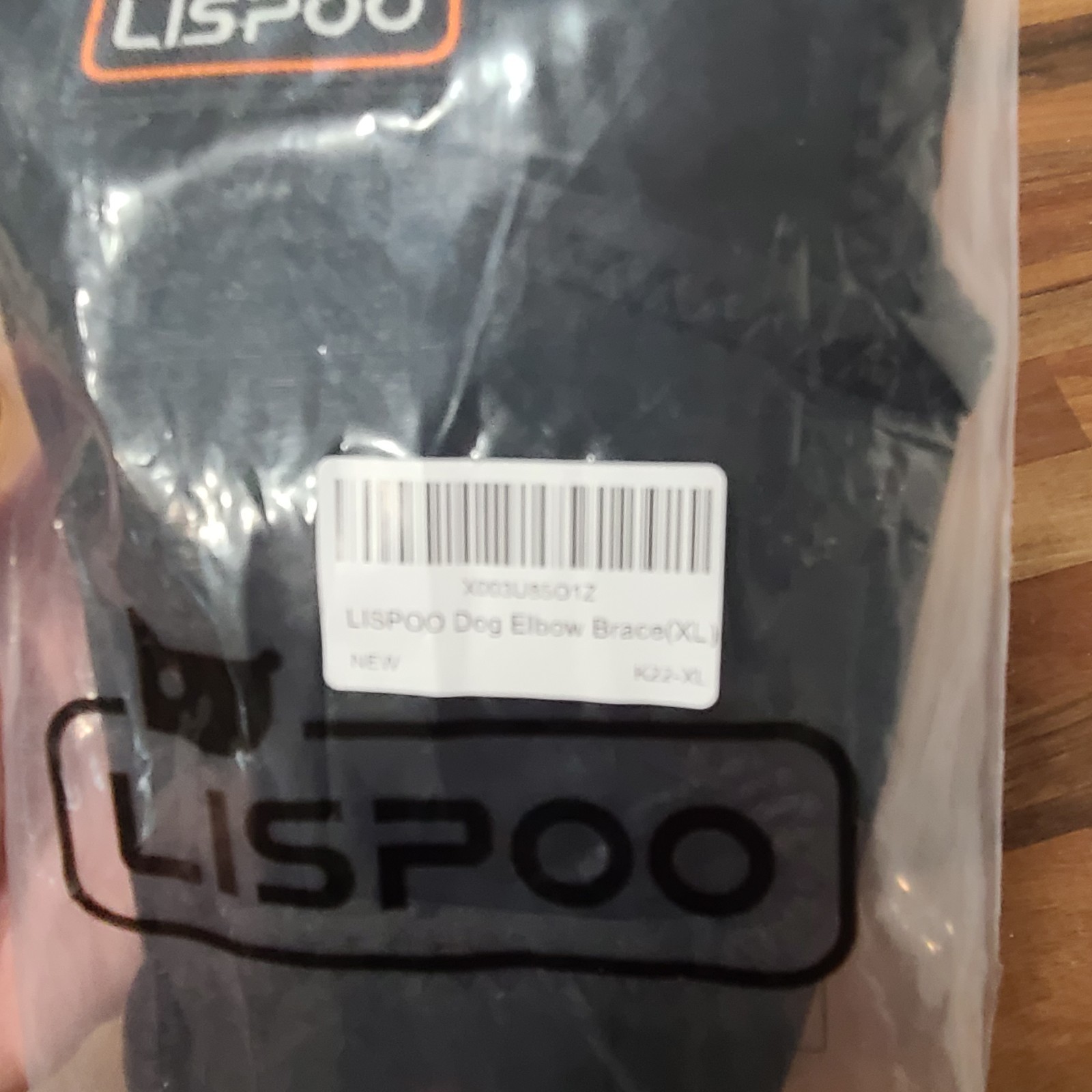 Lispoo Dog Elbow/ACL Brace Protector Pads Provides Elbow Support, XL NEW