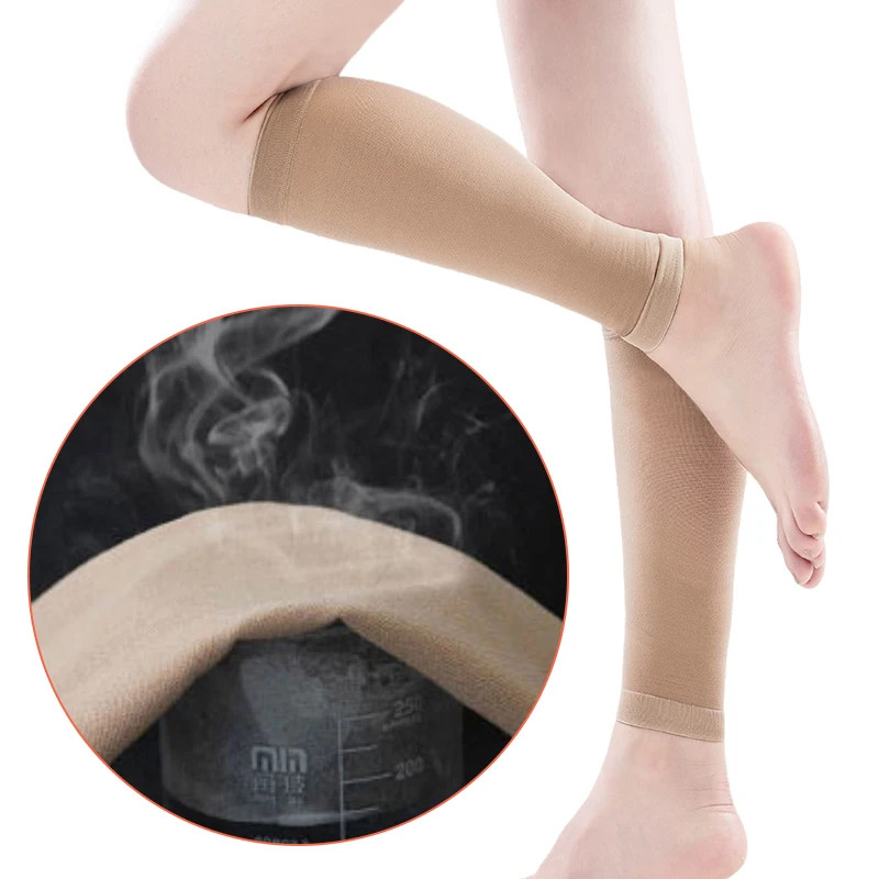 1 Pair of Compression Socks Calf Sleeve Medical Men and Women Varicose Veins Ela