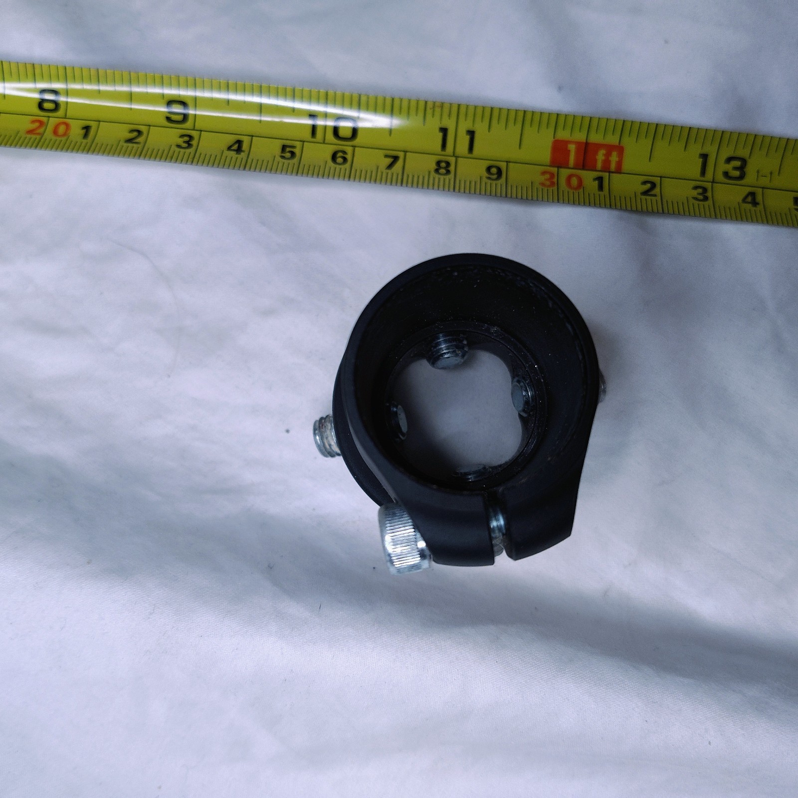 BULLDOG Aluminum 30 mm Tube Clamp Adapter [ATTA-1S] Black Anodized