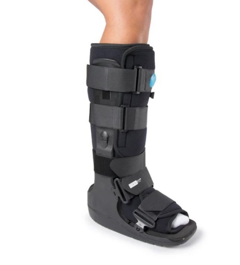 Ossur Formfit Walker Boot w/ Air Immobilization for Strains High Top, Small Blk