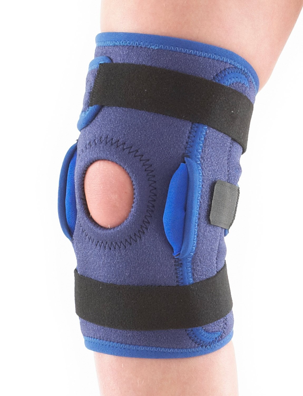 Hinged Open Knee Brace for Kids, Side Hinges Support LCL and MCL injuries, Ju…