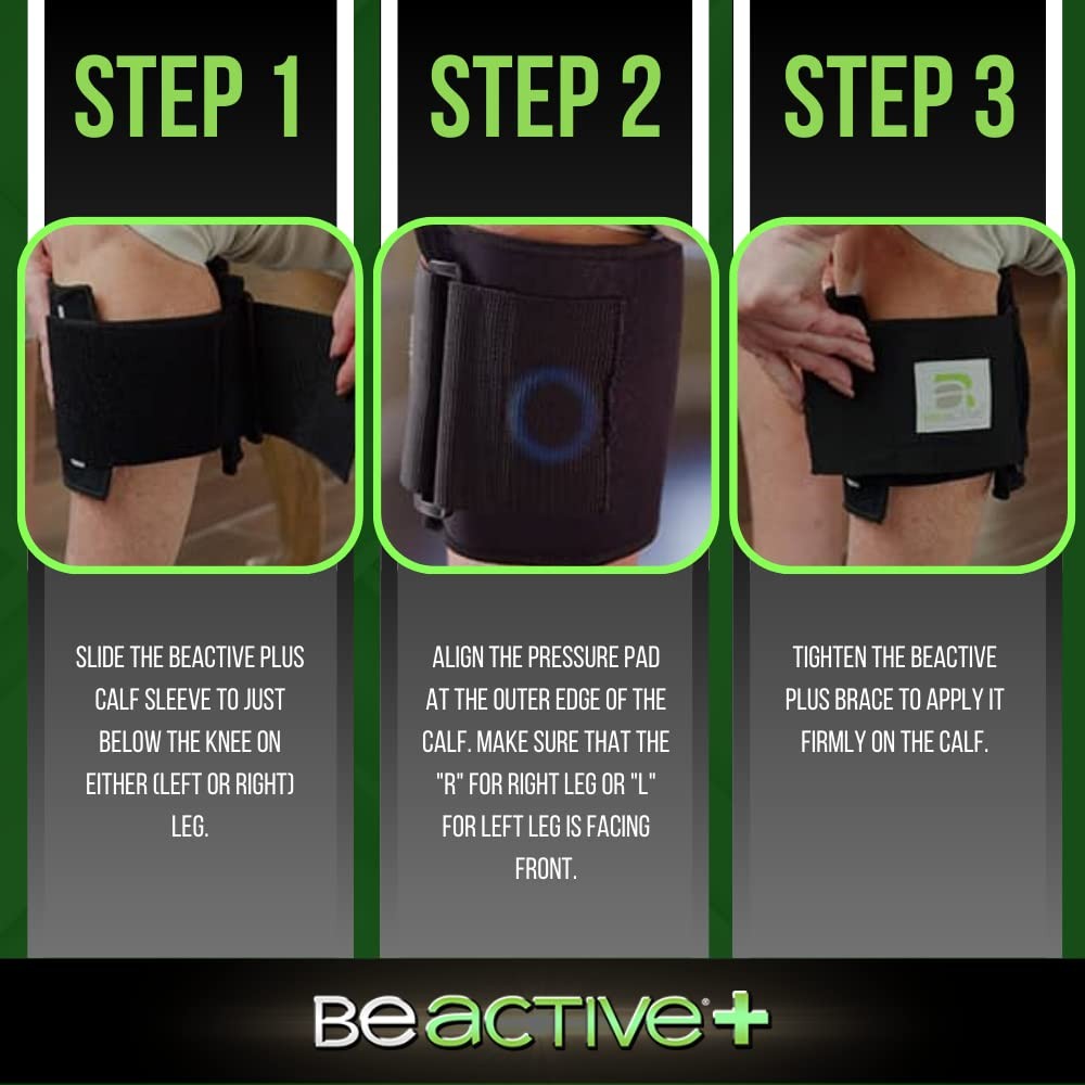 BEACTIVE Plus Acupressure System – Sciatica Pain Relief Brace For Sciatic Ner…