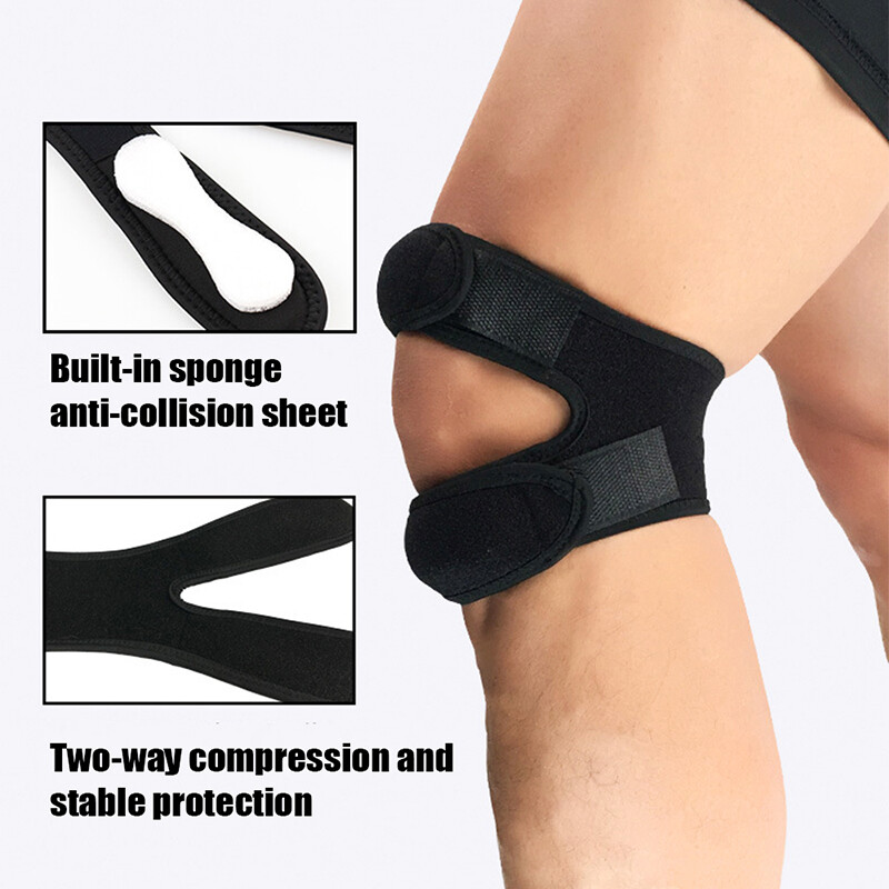 Knee Brace Support Joint Patella Strap Sports Arthritis Pain Relief Running Gym