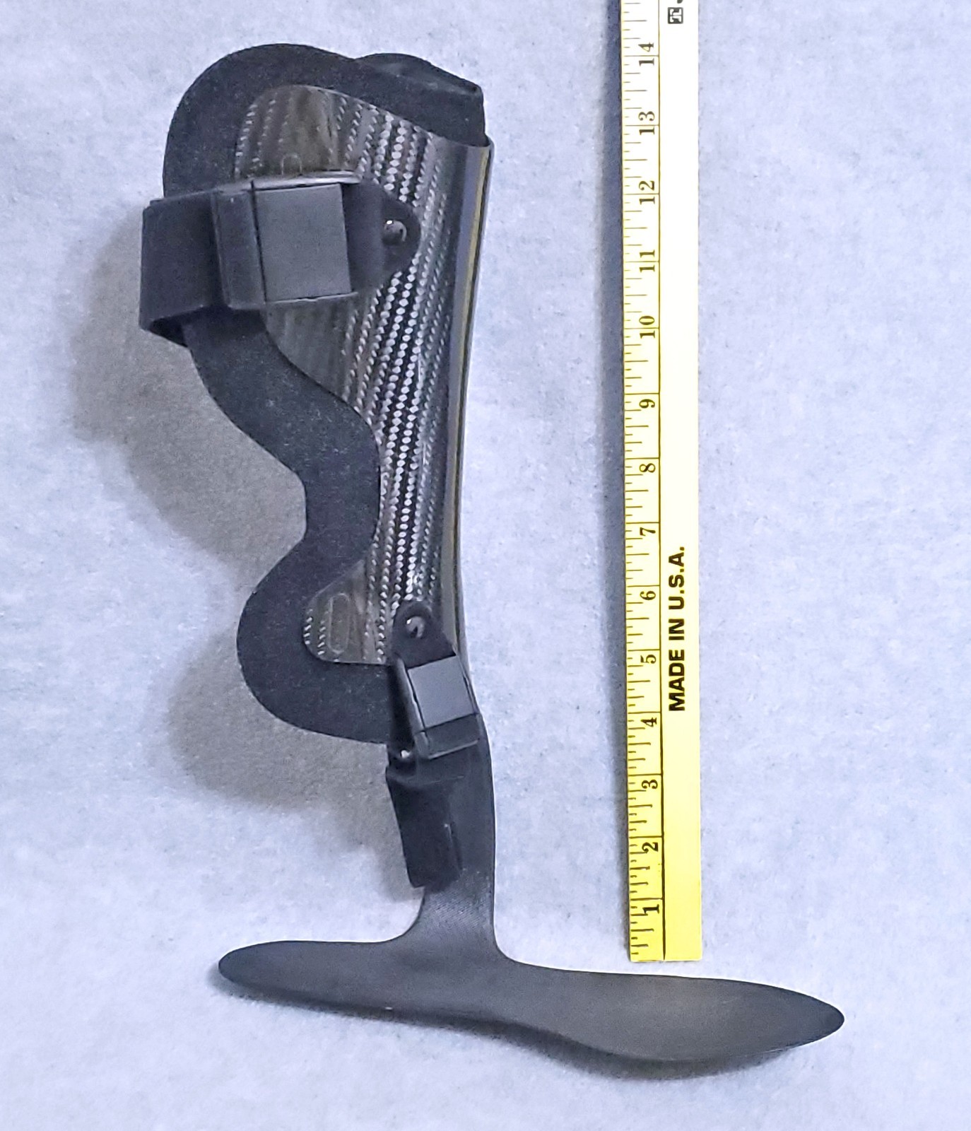 ESTINKO AFO FOOT/ANKLE BRACE LEFT/SMALL CARBON FIBER EXCELLENT AS PICTURED