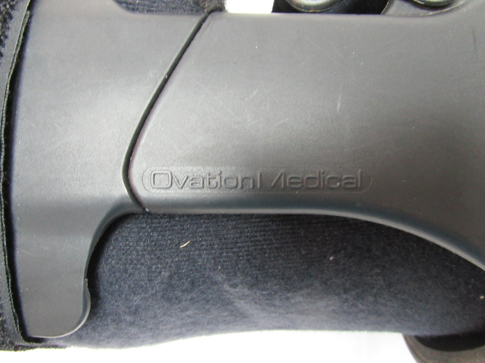 Ovation Medical, Short Pneumatic Walker, Boot, Black Size medium