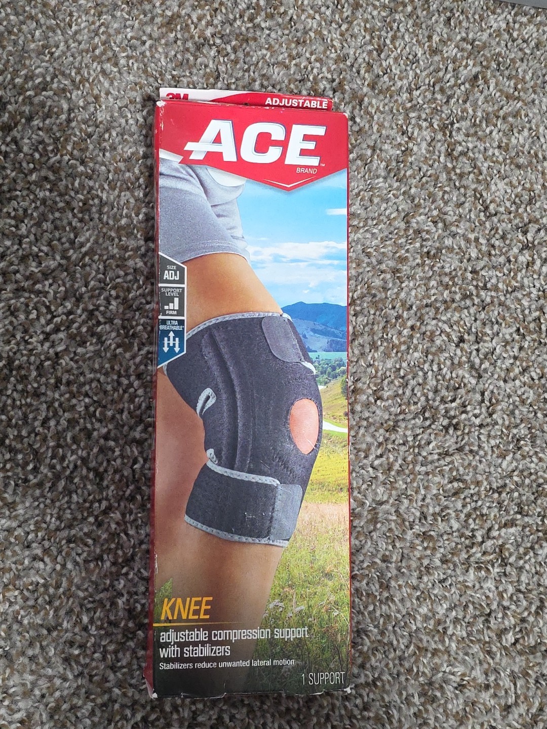 Ace Knee Adjustable Compression Support With Stabilizers